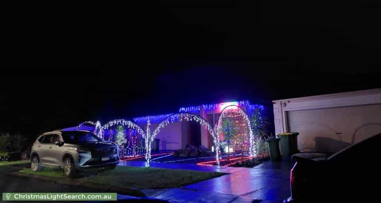 Christmas Light display at 3 Maya Street, Pakenham