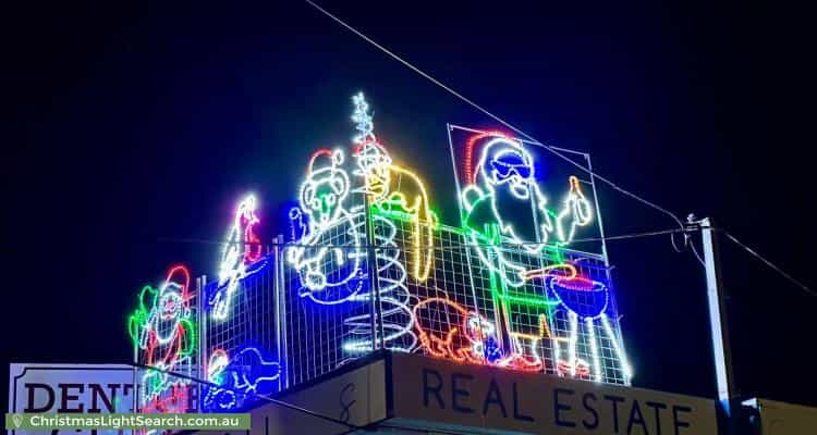 Christmas Light display at 114 Orange Grove Road, Coopers Plains