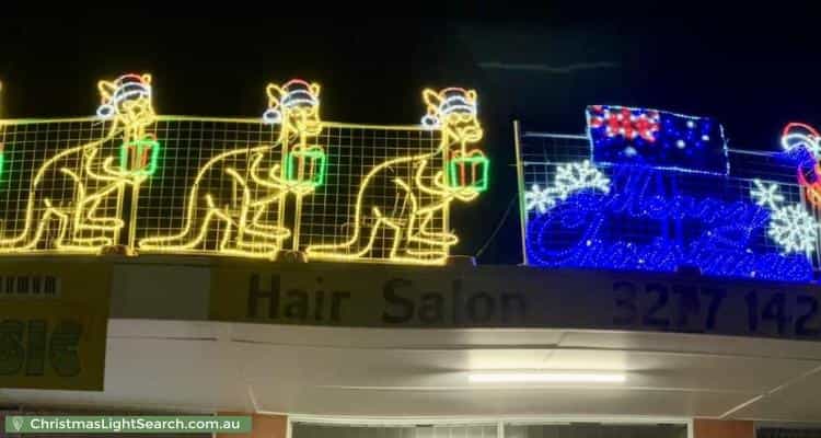 Christmas Light display at 114 Orange Grove Road, Coopers Plains