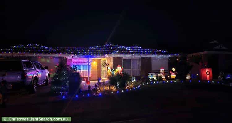Christmas Light display at 3 Jenkins Court, Craigmore