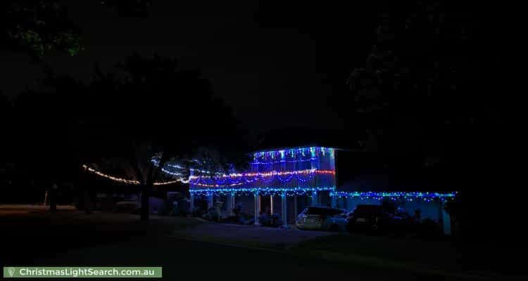 Christmas Light display at  Baynes Court, Greenwith