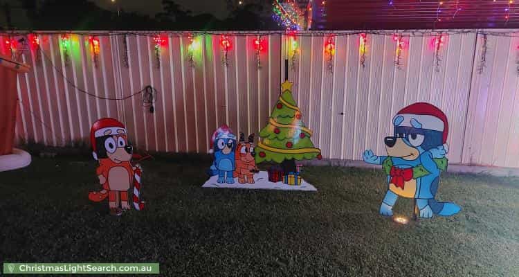 Christmas Light display at 31 Coghlan Crescent, Doonside