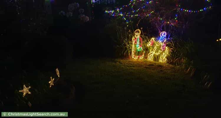 Christmas Light display at 33 Jasmine Drive, Bomaderry