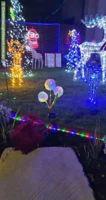 Christmas Light display at 62 Jamieson Way, Point Cook
