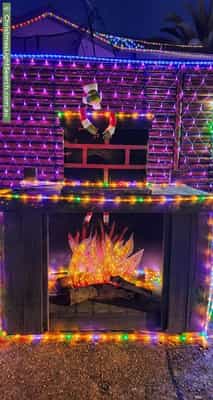 Christmas Light display at 62 Jamieson Way, Point Cook