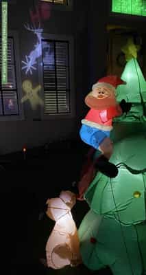 Christmas Light display at 32 Symon Crescent, Greensborough