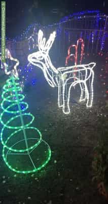 Christmas Light display at  Kemp Street, Mortdale