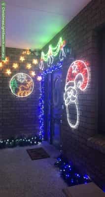 Christmas Light display at  Kemp Street, Mortdale