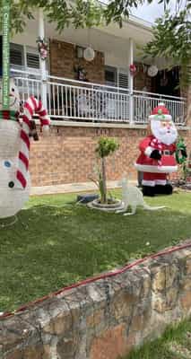 Christmas Light display at  Parr Place, Karabar
