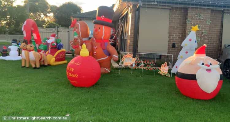 Christmas Light display at  Andlon Court, Tullamarine