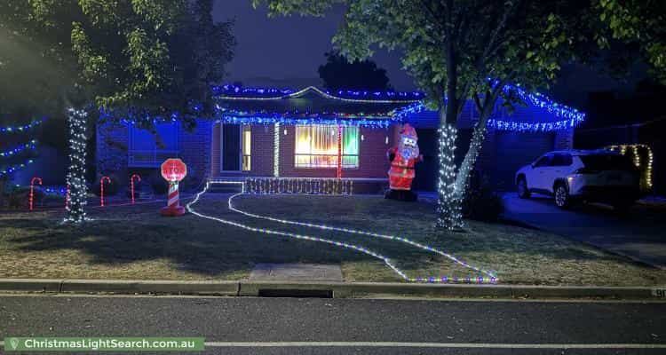Christmas Light display at 90 Ryalls Lane, Strathfieldsaye