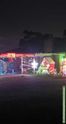 Christmas Light display at 31 Collison Road, Cranbourne East