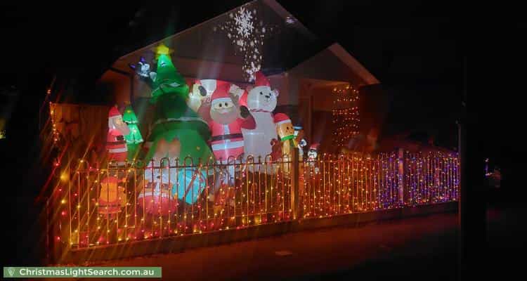 Christmas Light display at 29 Stoke Heath Way, Caroline Springs
