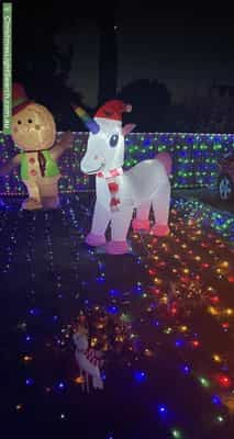 Christmas Light display at 35 Hutton Avenue, Ferntree Gully