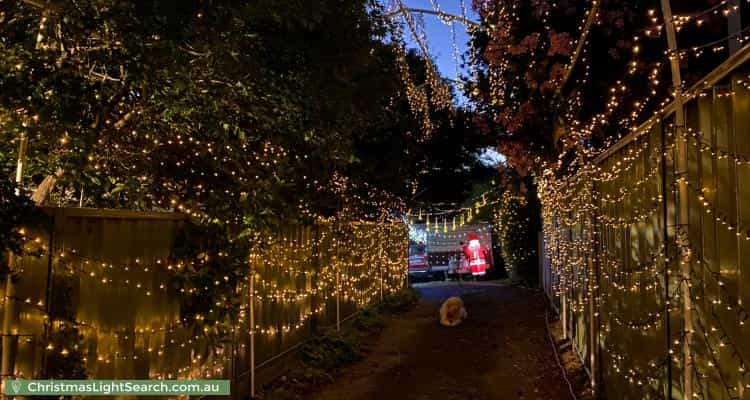 Christmas Light display at 70 Bissenberger Crescent, Kambah