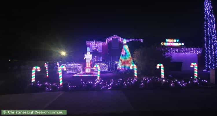 Christmas Light display at 91 Wilmington Avenue, Hoppers Crossing