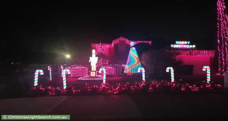 Christmas Light display at 91 Wilmington Avenue, Hoppers Crossing