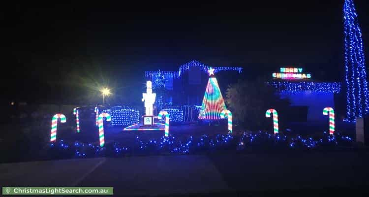 Christmas Light display at 91 Wilmington Avenue, Hoppers Crossing