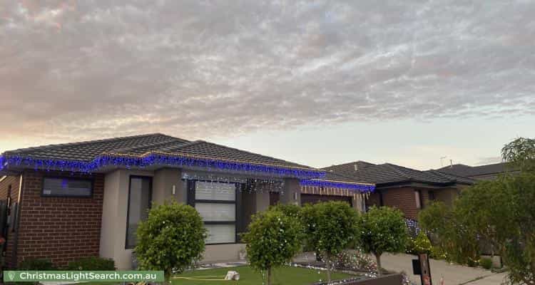 Christmas Light display at 11 Juscelina Drive, Craigieburn
