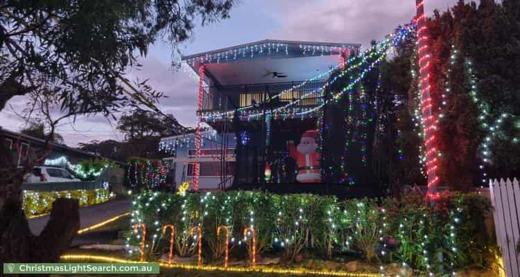Christmas Light display at 14 Blue Bell Drive, Wamberal