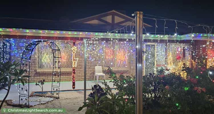 Christmas Light display at 247 Corfield Street, Gosnells