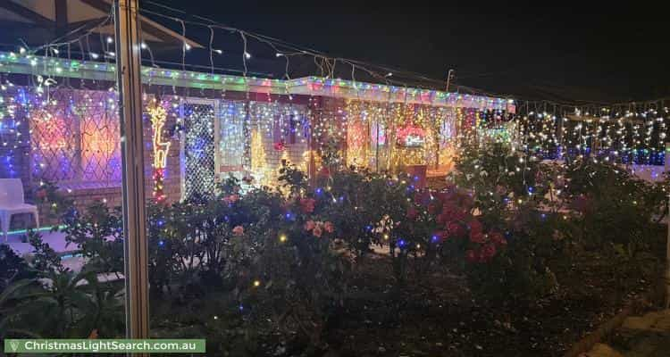 Christmas Light display at 247 Corfield Street, Gosnells