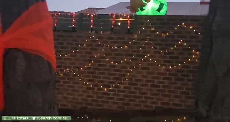 Christmas Light display at 48 Dalley Crescent, Latham