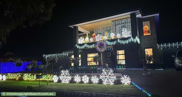 Christmas Light display at 354 Coburns Road, Kurunjang