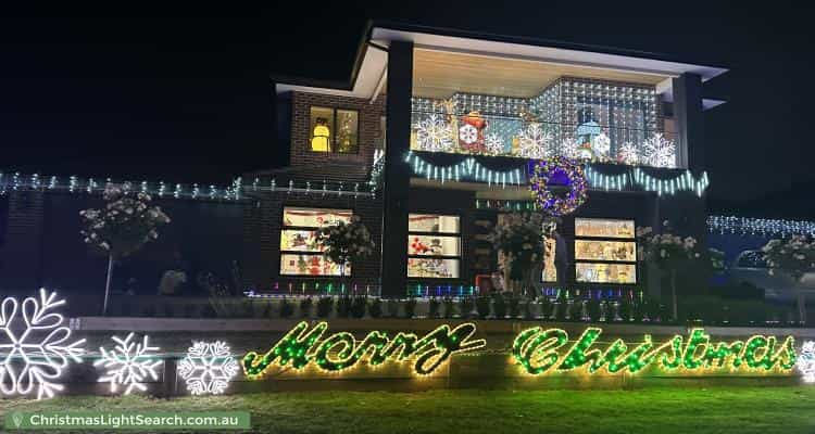 Christmas Light display at 354 Coburns Road, Kurunjang