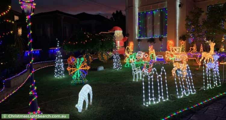 Christmas Light display at 18 Belvoir Street, Doncaster East
