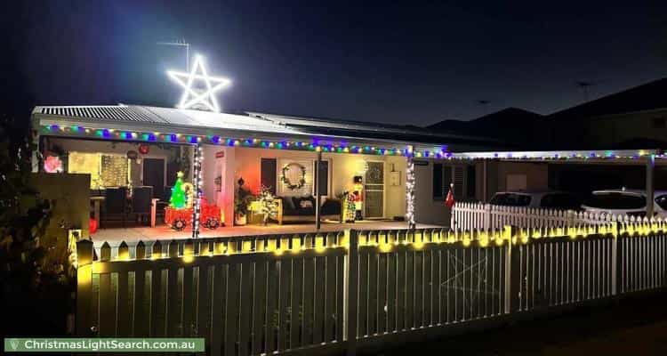Christmas Light display at 81 Kent Street, Rockingham