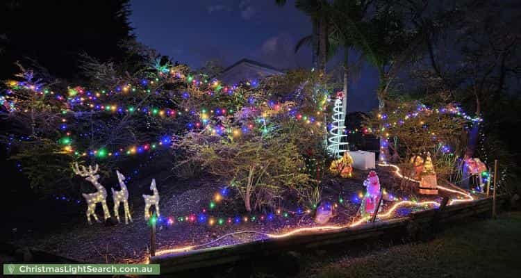Christmas Light display at 8 Pengana Court, Alexandra Hills