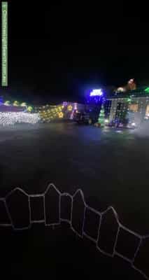 Christmas Light display at 41 Blandford Crescent, Bayswater North