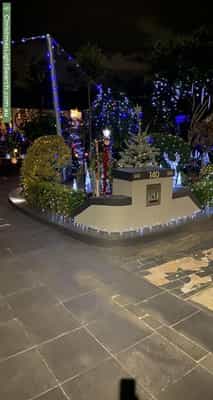 Christmas Light display at 140 Clive Steele Avenue, Monash