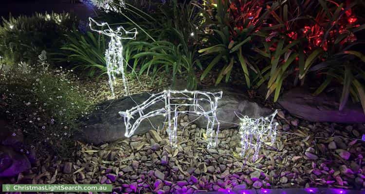 Christmas Light display at 37 Pine Drive, Aberfoyle Park