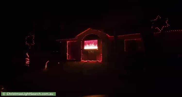 Christmas Light display at 45 Bateson Heights, Clarkson