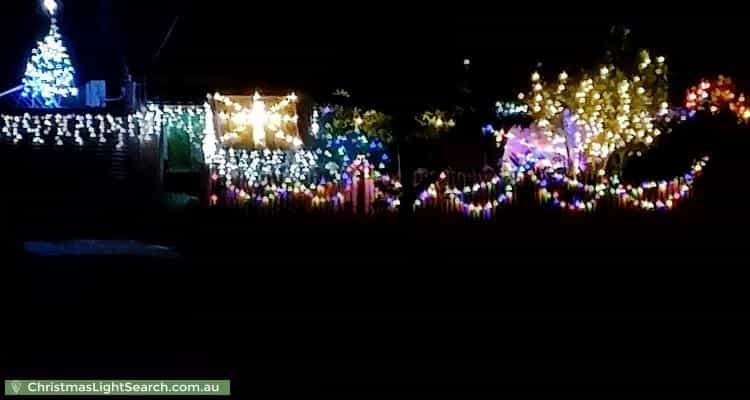 Christmas Light display at 43 Pemberton Street, Oaklands Park