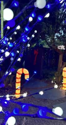 Christmas Light display at 8 Otira Road, Knoxfield
