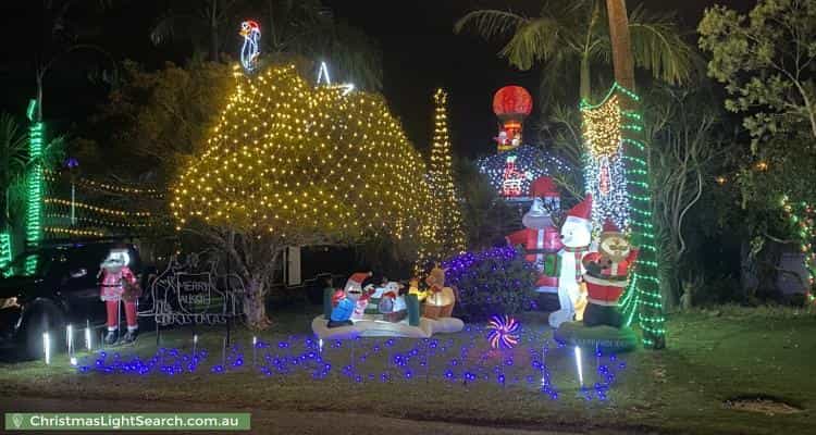 Christmas Light display at 14 Boronia Avenue, Woy Woy