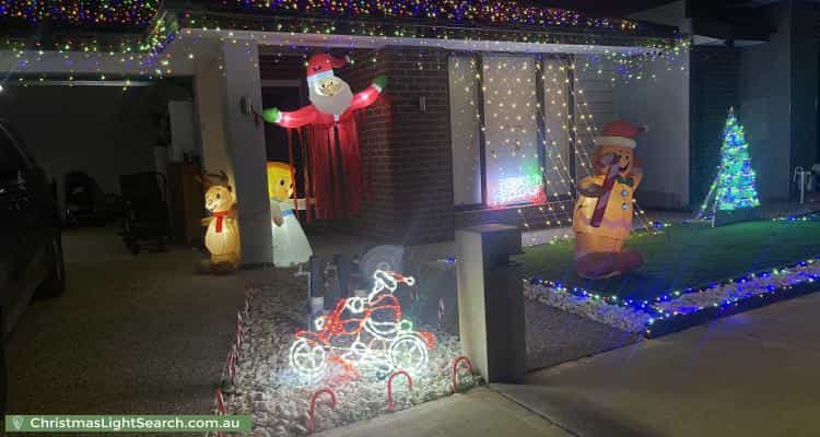 Christmas Light display at 13 Butter Way, Donnybrook