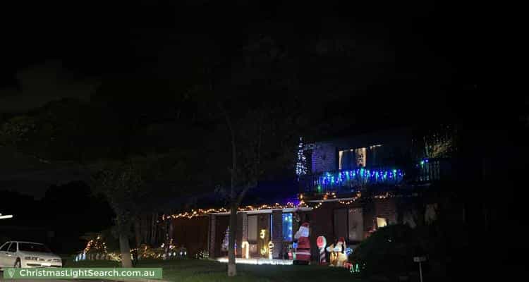 Christmas Light display at 2 Browning Avenue, Kidman Park