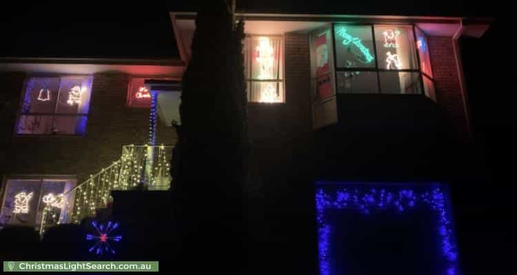 Christmas Light display at 41A Arncliffe Road, Austins Ferry