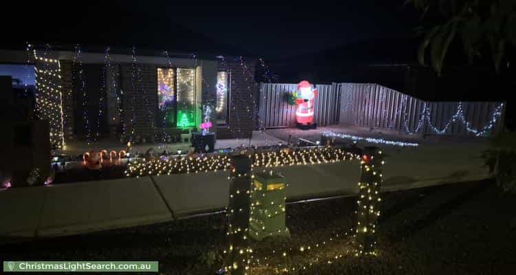 Christmas Light display at 89 Callaghan Street, Epsom