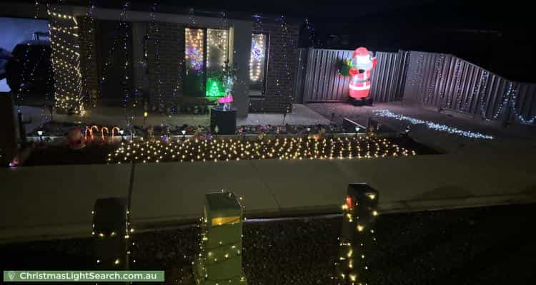 Christmas Light display at 89 Callaghan Street, Epsom