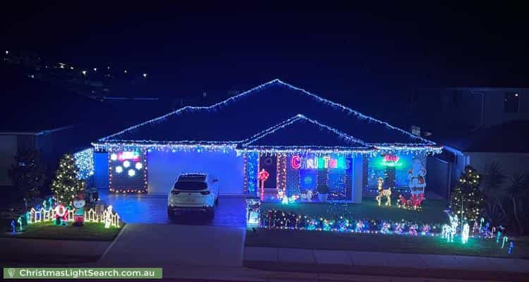 Christmas Light display at 19 Flannery Avenue, North Richmond