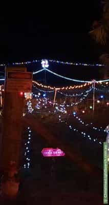 Christmas Light display at 14 Burn Street, Ararat