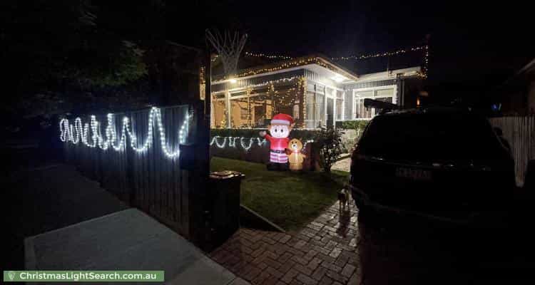 Christmas Light display at 18 Ormond Road, West Footscray