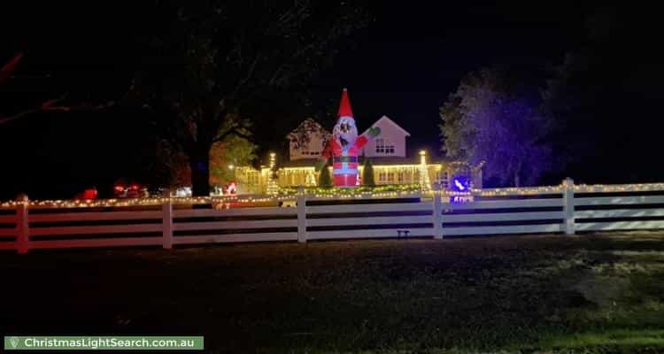 Christmas Light display at 34-36 Lakes Boulevard, Pearcedale