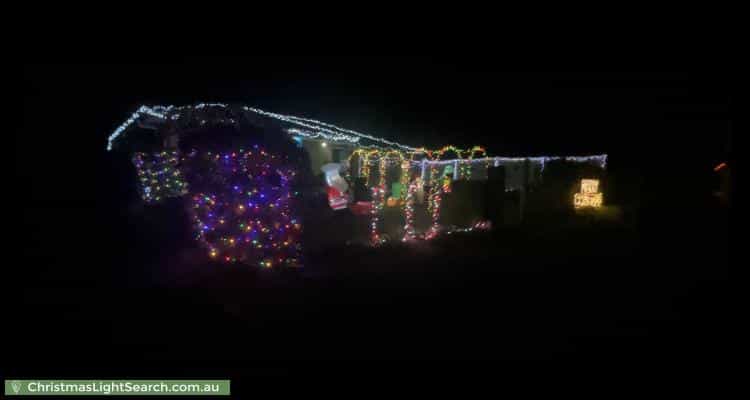 Christmas Light display at 14 Nugent Street, Bellbird Park