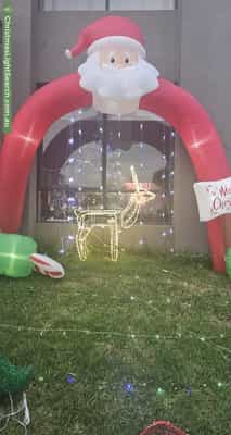 Christmas Light display at 10 Ranger Street, Clyde North